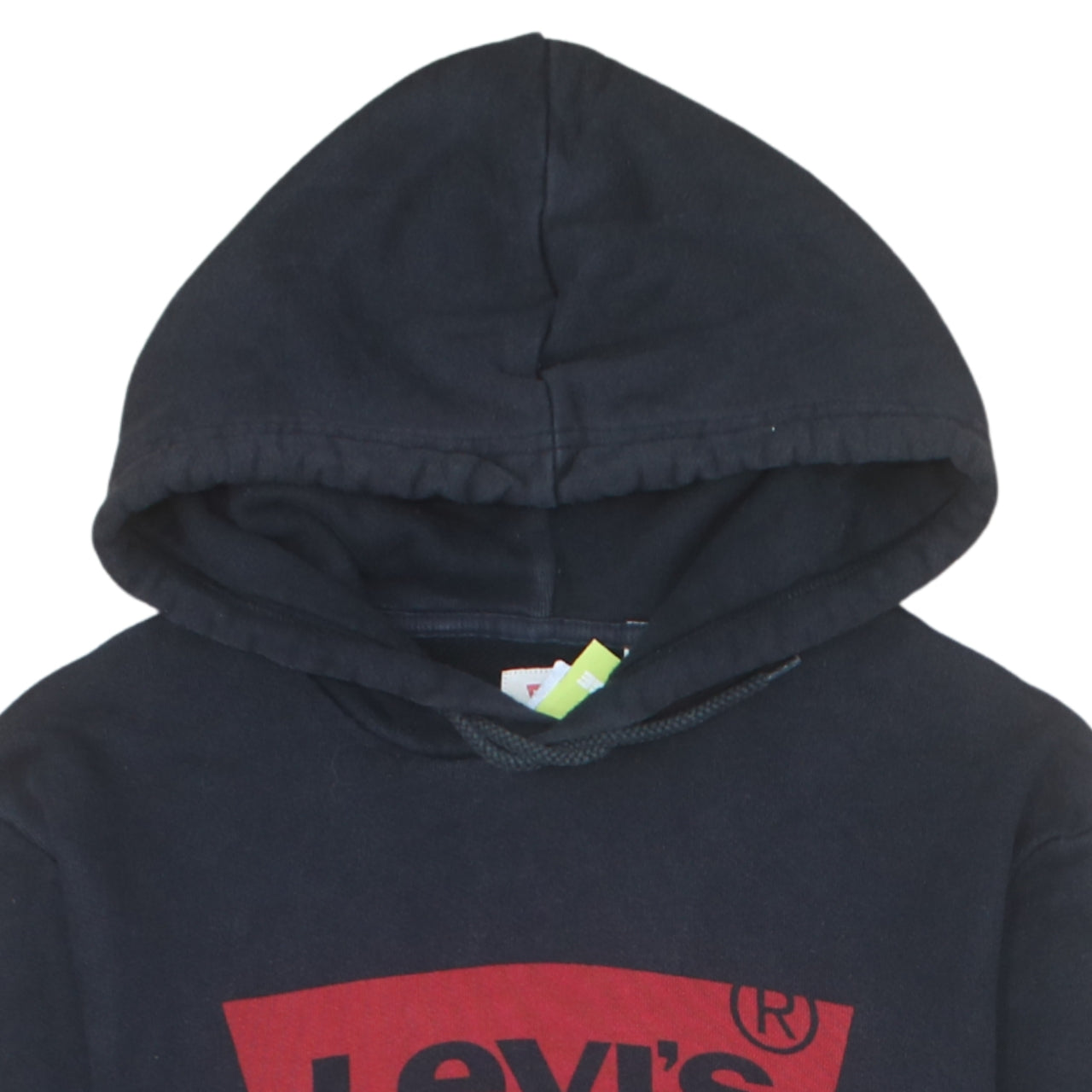 Levi's Men's Blue Pullover Hoodie M Logo Graphic Fleece Sweatshirt