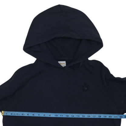 Diesel Men's Blue Pullover Hoodie XL Cotton Fleece