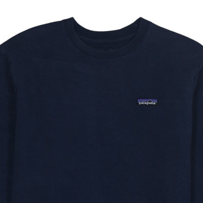 Patagonia Men's Blue Regular Fit Crew Neck Sweatshirt Size M