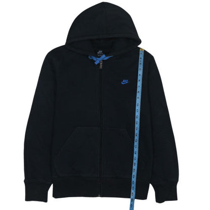 Nike Men's Black Full Zip Hoodie L Sportswear Fleece