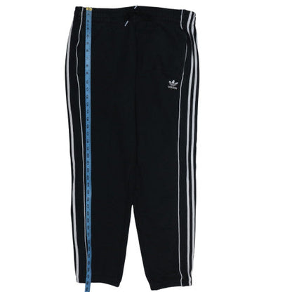 Adidas Mens Black XL Track Pants Joggers Straight Leg Activewear