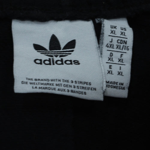 Adidas Mens Black XL Track Pants Joggers Straight Leg Activewear