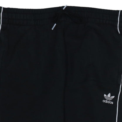 Adidas Mens Black XL Track Pants Joggers Straight Leg Activewear