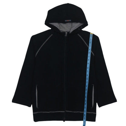 Hugo Boss Men's Black Full Zip Hoodie Size M
