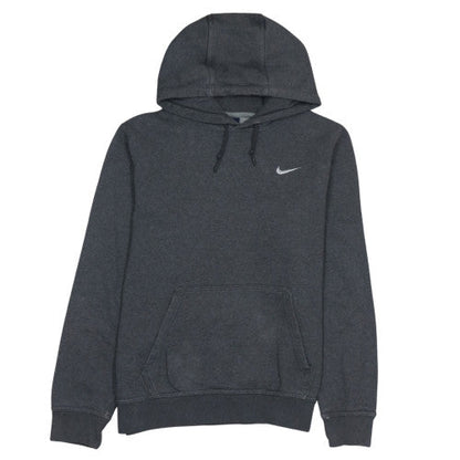 Nike Men's Grey Pullover Hoodie M Regular Fit Fleece Sweatshirt