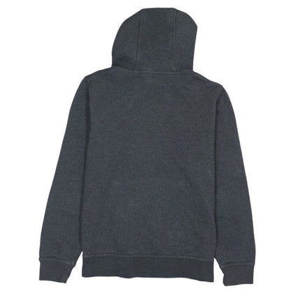 Nike Men's Grey Pullover Hoodie M Regular Fit Fleece Sweatshirt