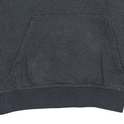 Nike Men's Grey Pullover Hoodie M Regular Fit Fleece Sweatshirt