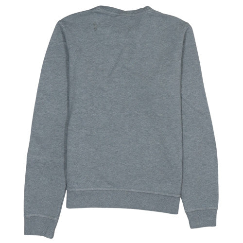 Nike Men's Grey Small Crew Neck Pullover Sweatshirt