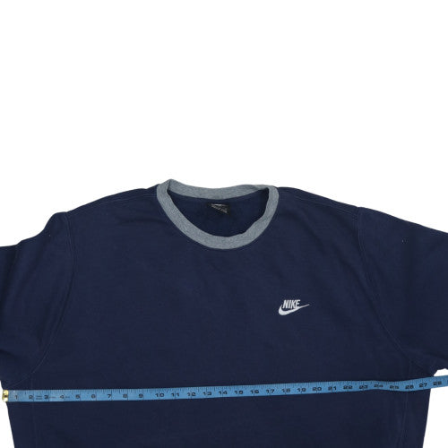 Nike Mens Blue XL Crew Neck Pullover Sweatshirt