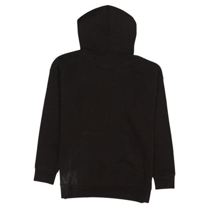 Adidas Womens Black Pullover Hoodie Size 14 Logo Hooded Sweatshirt