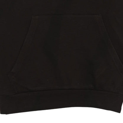 Adidas Womens Black Pullover Hoodie Size 14 Logo Hooded Sweatshirt