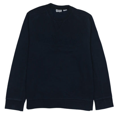 Timberland Women's Navy Crew Neck Pullover Sweatshirt Size M