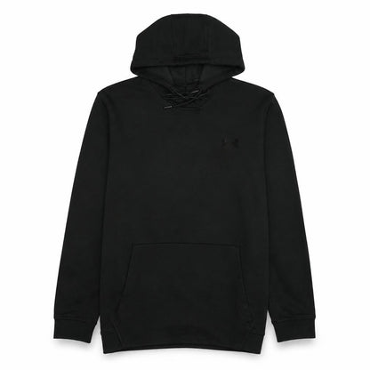 Under Armour Men's Black Pullover Hoodie L Loose Fit ColdGear
