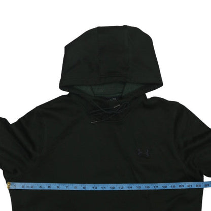 Under Armour Men's Black Pullover Hoodie L Loose Fit ColdGear