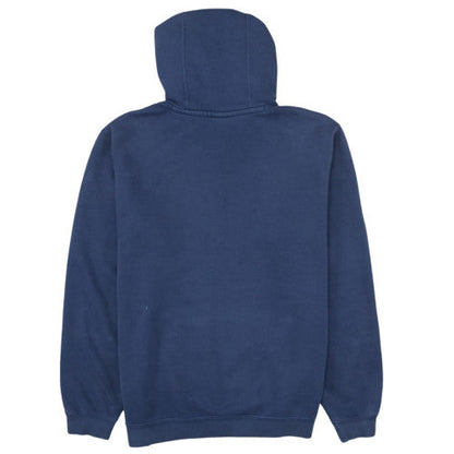 Nike Men's Blue Pullover Hoodie L Fleece Logo Sportswear