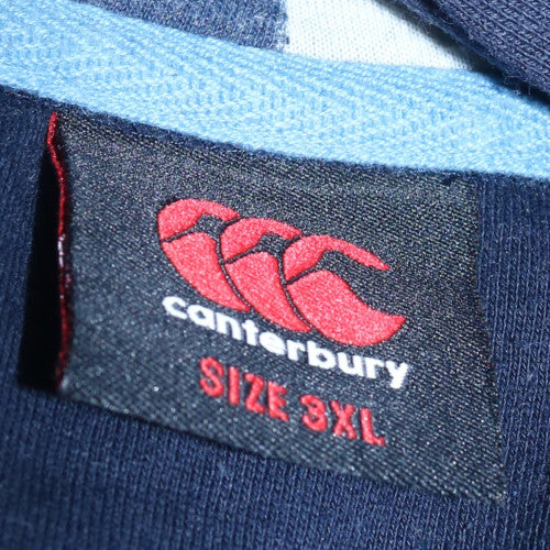 Canterbury Men’s Blue 3XL Pullover Hoodie Rugby Graphic Fleece