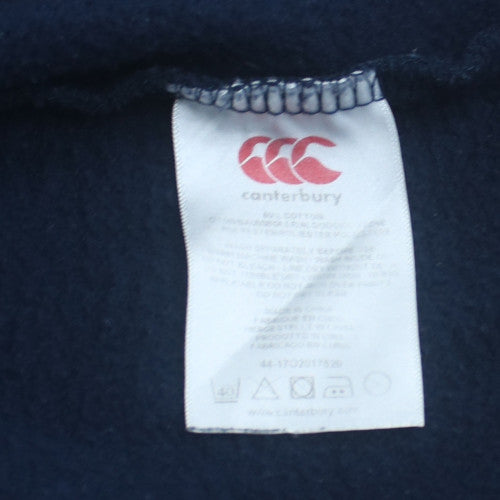 Canterbury Men’s Blue 3XL Pullover Hoodie Rugby Graphic Fleece