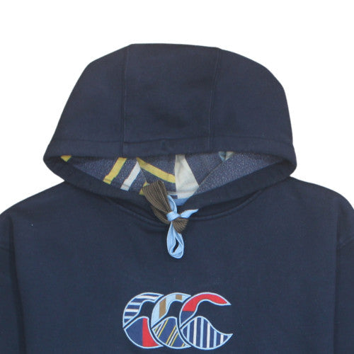 Canterbury Men’s Blue 3XL Pullover Hoodie Rugby Graphic Fleece