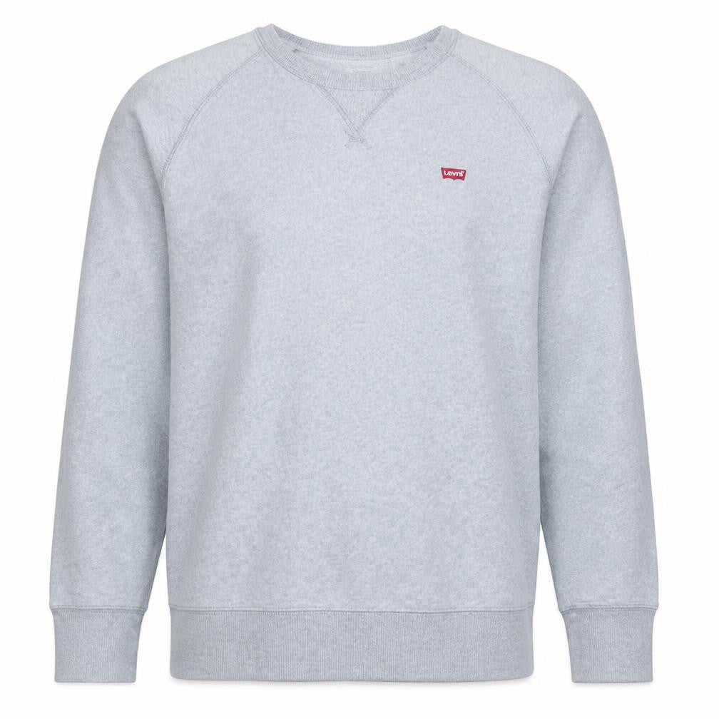 Levi's Men's Grey Crew Neck Pullover Sweatshirt Size M Regular Fit