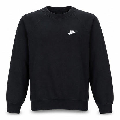 Nike Men's Black Crew Neck Pullover Sweatshirt Size S