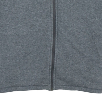 Puma Men’s Grey Full Zip Hoodie Size S Logo Graphic Sportswear