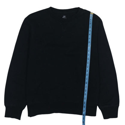 Nike Mens Black XL Crew Neck Fleece Sweatshirt Pullover