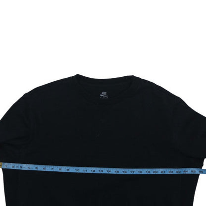 Nike Mens Black XL Crew Neck Fleece Sweatshirt Pullover