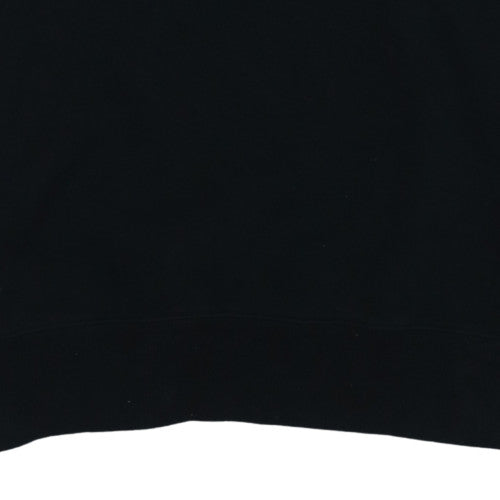 Nike Mens Black XL Crew Neck Fleece Sweatshirt Pullover