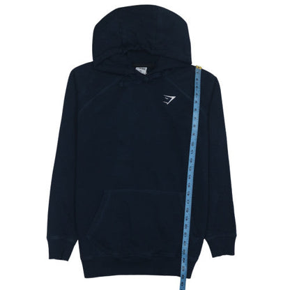 Gymshark Men's Blue XS Pullover Hoodie Fleece Athletic Fit