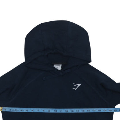 Gymshark Men's Blue XS Pullover Hoodie Fleece Athletic Fit