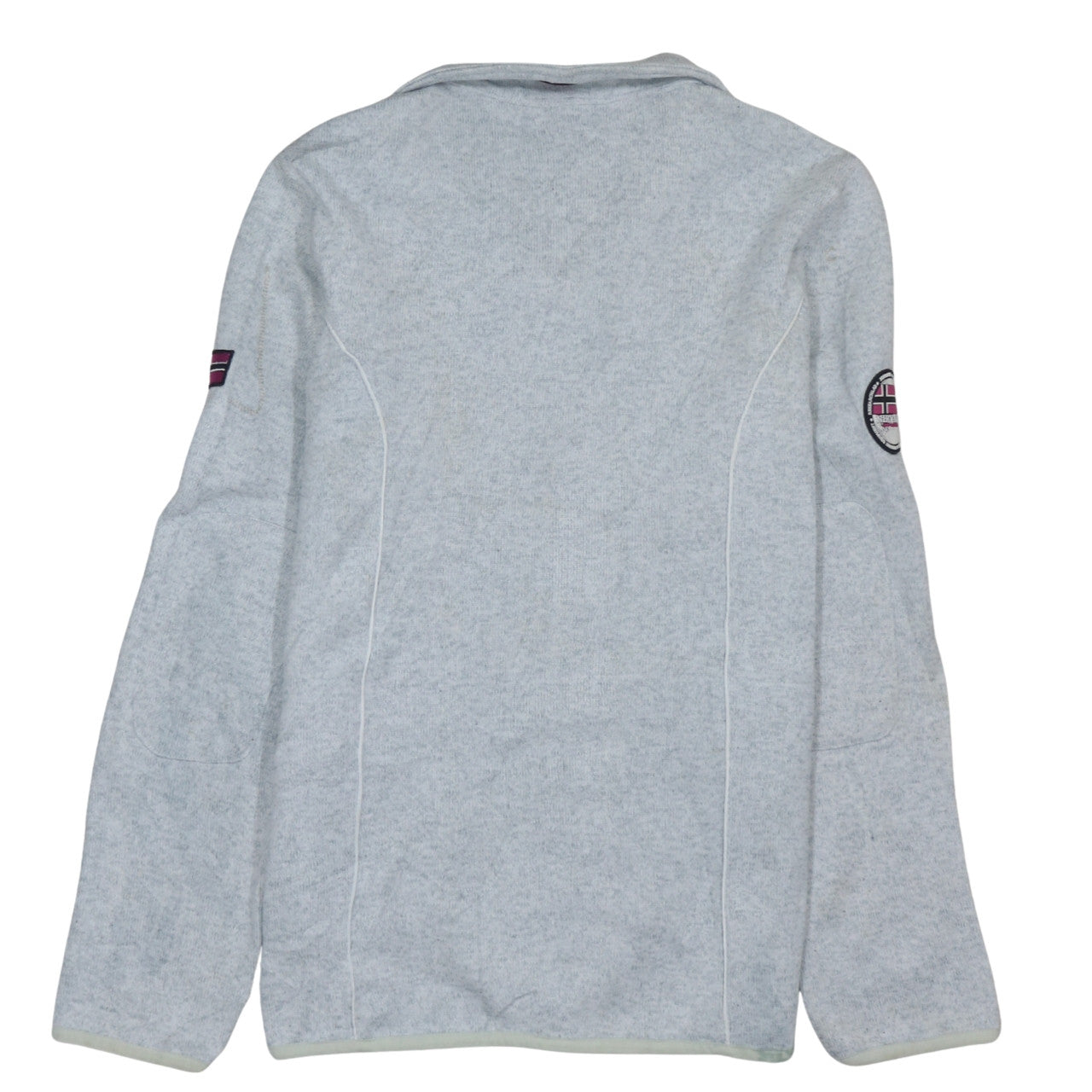 Nirvana Discovery Men's Grey Fleece Zip Jacket Size 42 Regular