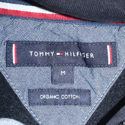 Tommy Hilfiger Men's Black Pullover Hoodie M Organic Cotton