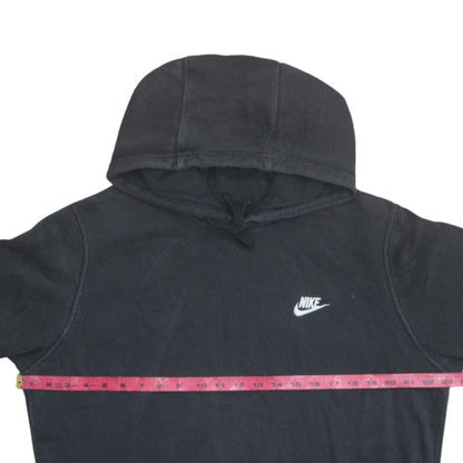 Nike Men's Black Pullover Hoodie L Fleece Logo Sportswear