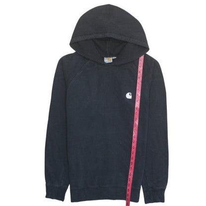 Carhartt Men's Black Small Pullover Hoodie Fleece Sweatshirt
