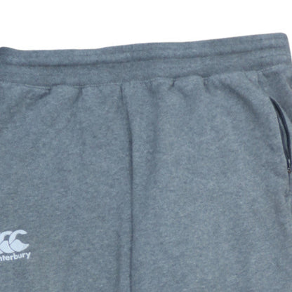 Canterbury Men's Grey M Jogger Sweatpants Elastic Waist Zip Pocket