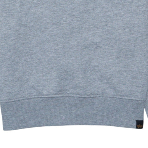 Alpha Industries Men's Grey NASA Crew Neck Sweatshirt Size S