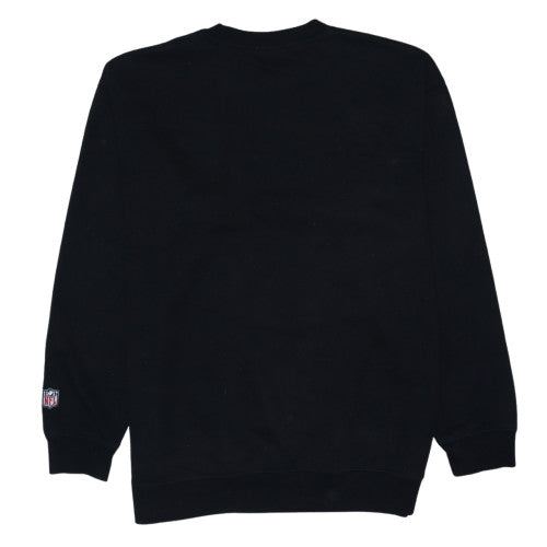 NFL Authentic Womens Black Las Vegas Raiders Graphic Pullover Sweatshirt M