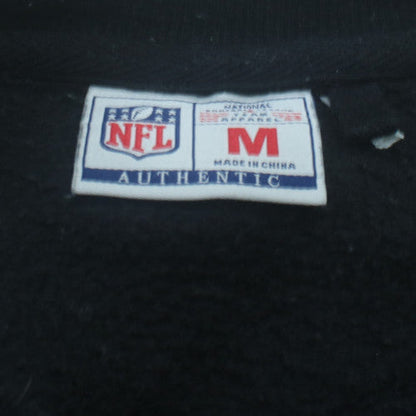 NFL Authentic Womens Black Las Vegas Raiders Graphic Pullover Sweatshirt M