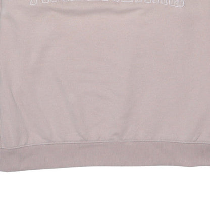 Timberland Womens Beige Cotton Blend Crew Neck Pullover Sweatshirt XL
