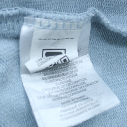 Fila Womens Light Blue Crew Neck Pullover Sweatshirt Size L