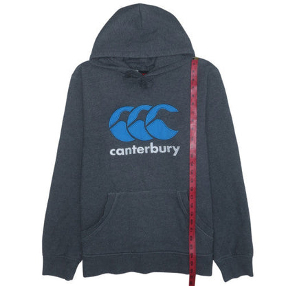 Canterbury Men’s Grey XL Pullover Hoodie with Logo Design