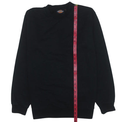 Dickies Men's Black Crew Neck Pullover Sweatshirt Size M