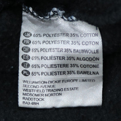 Dickies Men's Black Crew Neck Pullover Sweatshirt Size M