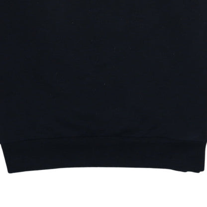 Fred Perry Men's Black Colourblock Crew Neck Sweatshirt L
