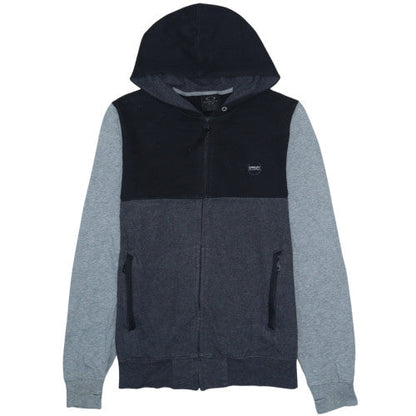 Oakley Men’s Grey Full Zip Hoodie Fleece Medium Regular Fit