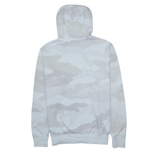 Nike Men's Beige Camouflage Pullover Hoodie M Regular Fit