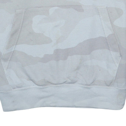 Nike Men's Beige Camouflage Pullover Hoodie M Regular Fit