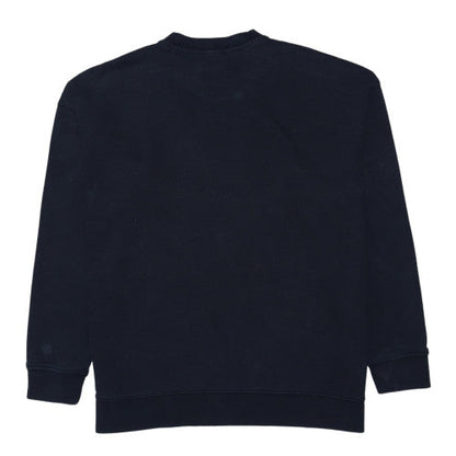 Adidas Womens Black Crew Neck Pullover Sweatshirt UK 20
