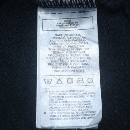 Adidas Womens Black Crew Neck Pullover Sweatshirt UK 20