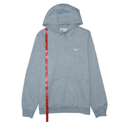 Nike Women Grey XL Pullover Hoodie with Pockets & Logo